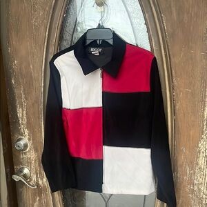 Vintage 90s BRIGGS Suede Full Zip Jacket! Size 14P